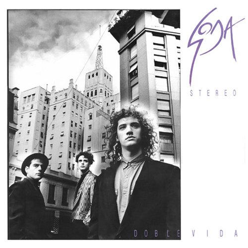 Portada del quinto album de Soda Stereo, titulado Doble Vida, en 1988