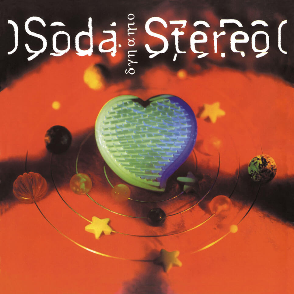 Portada del noveno album de Soda Stereo, titulado Dynamo, en 1992